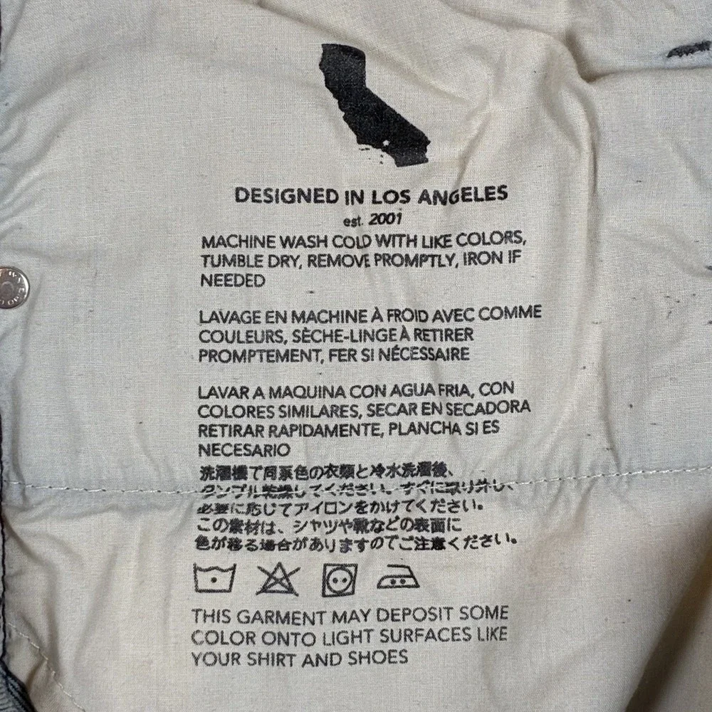 AG Adriano Goldschmied Everett Slim Straight Jeans 36x34 Japanese Denim Luxury